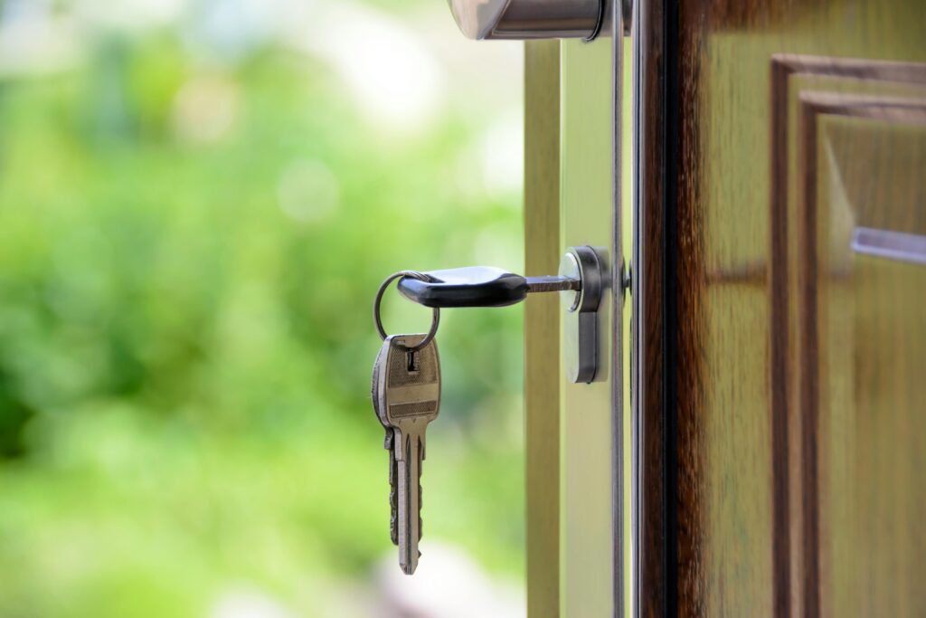 Door Lock with Keys Bromyard Locksmiths